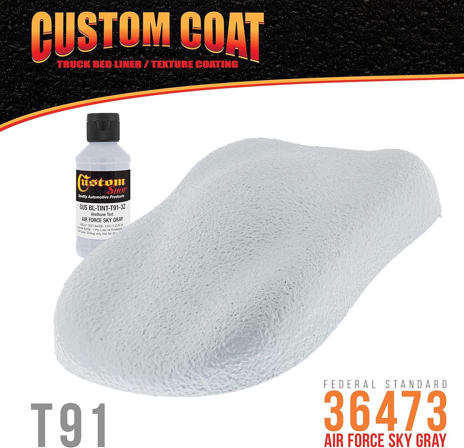 imageCustom Coat Camouflage Series 3 Ounce Olive Drab Federal Standard Color 34094 Urethane Tint Concentrate for Tinting Truck Bed Liner Coatings  Epoxy ResinAir Force Gray