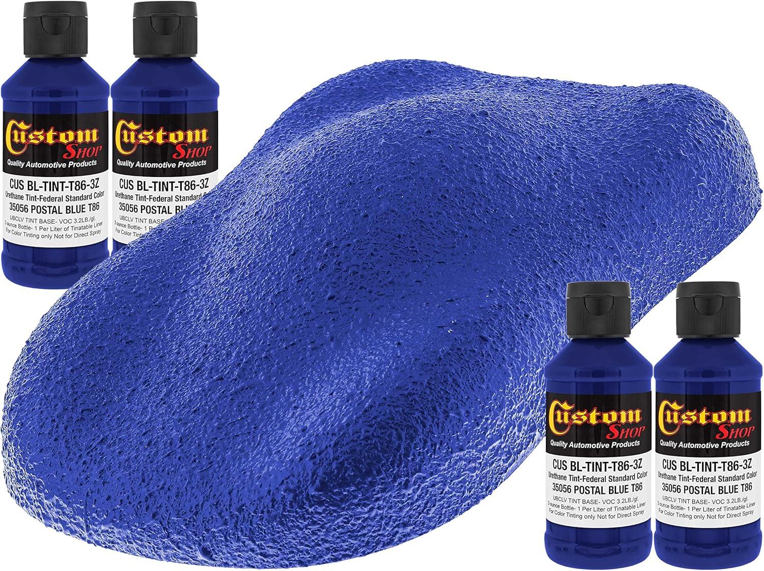 imageCustom Coat Camouflage Series 3 Ounce Olive Drab Federal Standard Color 34094 Urethane Tint Concentrate for Tinting Truck Bed Liner Coatings  Epoxy ResinUltramarine Blue