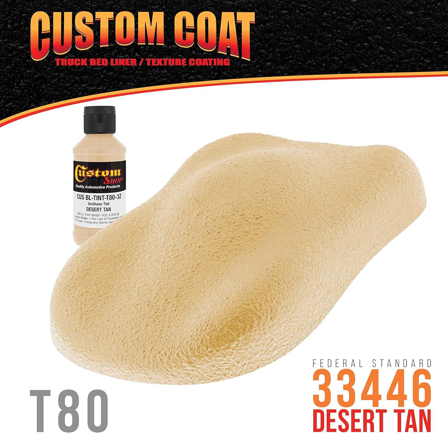 imageCustom Coat Camouflage Series 3 Ounce Olive Drab Federal Standard Color 34094 Urethane Tint Concentrate for Tinting Truck Bed Liner Coatings  Epoxy ResinDesert Tan