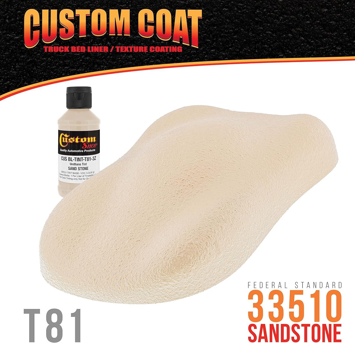 imageCustom Coat Camouflage Series 3 Ounce Olive Drab Federal Standard Color 34094 Urethane Tint Concentrate for Tinting Truck Bed Liner Coatings  Epoxy ResinSandstone