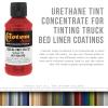 imageCustom Coat 3 Ounce GM White Color Urethane Tint Concentrate for Tinting Truck Bed Liner Coatings Pack of 4  Proportioned for Use in Most Tintable Bedliner and Epoxy ResinsHot Rod Red