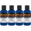imageCustom Coat 3 Ounce GM White Color Urethane Tint Concentrate for Tinting Truck Bed Liner Coatings Pack of 4  Proportioned for Use in Most Tintable Bedliner and Epoxy ResinsReflex Blue
