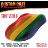 imageCustom Coat Black 1 Gallon Urethane RollOn BrushOn or SprayOn Truck Bed Liner Kit with Roller and Brush Applicator Kit  3 to 1 Mix Ratio  Durable Textured Car Auto Protective CoatingTintable