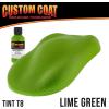 imageCustom Coat Black 1 Gallon Urethane RollOn BrushOn or SprayOn Truck Bed Liner Kit with Roller and Brush Applicator Kit  3 to 1 Mix Ratio  Durable Textured Car Auto Protective CoatingLime Green