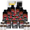 imageCustom Coat Black 1 Gallon Urethane RollOn BrushOn or SprayOn Truck Bed Liner Kit with Roller and Brush Applicator Kit  3 to 1 Mix Ratio  Durable Textured Car Auto Protective CoatingWhite