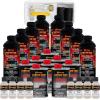 imageCustom Coat Black 1 Gallon Urethane RollOn BrushOn or SprayOn Truck Bed Liner Kit with Roller and Brush Applicator Kit  3 to 1 Mix Ratio  Durable Textured Car Auto Protective CoatingWhite