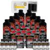 imageCustom Coat Black 1 Gallon Urethane RollOn BrushOn or SprayOn Truck Bed Liner Kit with Roller and Brush Applicator Kit  3 to 1 Mix Ratio  Durable Textured Car Auto Protective CoatingBright Silver