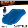imageCustom Coat Black 1 Gallon Urethane RollOn BrushOn or SprayOn Truck Bed Liner Kit with Roller and Brush Applicator Kit  3 to 1 Mix Ratio  Durable Textured Car Auto Protective CoatingSafety Blue