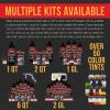 imageCustom Coat Blood Red 1 Gallon Urethane SprayOn Truck Bed Liner Kit Easy Mixing Just Shake Shoot  Professional Durable Textured Protective Coating Prevent Stop Rust  Car Auto Equipment