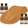 imageCustom Coat Camouflage Series 3 Ounce Olive Drab Federal Standard Color 34094 Urethane Tint Concentrate for Tinting Truck Bed Liner Coatings  Epoxy ResinEarth Yellow