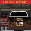 imageCustom Coat Dakota Brown 2 Quart 12 Gallon Urethane SprayOn Truck Bed Liner Kit  Easy Mixing Just Shake Shoot  Durable Textured Protective Coating Prevent Stop Rust  Car Auto Equipment