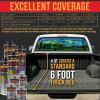 imageCustom Coat Federal Standard Color  34052 USMC Dark Olive Drab T71 Urethane SprayOn Truck Bed Liner 1 Gallon Kit with Spray Gun and Regulator  Durable Textured Protective Coating  Easy Mix