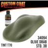 imageCustom Coat Federal Standard Color  34094 Olive Drab T70 Urethane RollOn BrushOn or SprayOn Truck Bed Liner 1 Gallon Kit with Roller Applicator Kit  Textured Car Auto Protective Coating