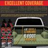 imageCustom Coat Federal Standard Color  34094 Olive Drab T70 Urethane RollOn BrushOn or SprayOn Truck Bed Liner 1 Gallon Kit with Roller Applicator Kit  Textured Car Auto Protective Coating