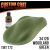 imageCustom Coat Federal Standard Color  34128 Woodland Green T72 Urethane RollOn BrushOn or SprayOn Truck Bed Liner 1 Gallon Kit with Roller Applicator Kit  Textured Car Auto Protective Coating