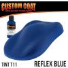 imageCustom Coat Reflex Blue 2 Gallon Urethane RollOn BrushOn or SprayOn Truck Bed Liner Kit with Roller and Brush Applicator Kit  Easy Mixing Durable Textured Car Auto Protective Coating