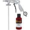 imageCustom Shop Blood Red Urethane SprayOn Truck Bed Liner Kit and Custom Coat Spray Gun with Regulator 6 Liters
