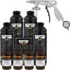 imageCustom Shop Dakota Brown Urethane SprayOn Truck Bed Liner Kit and Custom Coat Spray Gun with Regulator 4 Liters