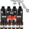 imageCustom Shop Dakota Brown Urethane SprayOn Truck Bed Liner Kit and Custom Coat Spray Gun with Regulator 6 Liters