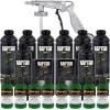 imageCustom Shop Emerald Green Urethane SprayOn Truck Bed Liner Kit and Custom Coat Spray Gun with Regulator 8 Liters