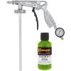 imageCustom Shop Lime Green Urethane SprayOn Truck Bed Liner Kit and Custom Coat Spray Gun with Regulator 6 Liters