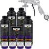 imageCustom Shop Raptor Bright Purple Urethane SprayOn Truck Bed Liner Kit and Custom Coat Spray Gun with Regulator 4 Liters