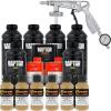 imageCustom Shop Raptor Shoreline Beige Urethane SprayOn Truck Bed Liner Kit and Custom Coat Spray Gun with Regulator 6 Liters