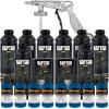 imageCustom Shop Safety Blue Urethane SprayOn Truck Bed Liner Kit and Custom Coat Spray Gun with Regulator 8 Liters