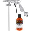 imageCustom Shop Safety Orange Urethane SprayOn Truck Bed Liner Kit and Custom Coat Spray Gun with Regulator 6 Liters