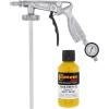 imageCustom Shop Safety Yellow Urethane SprayOn Truck Bed Liner Kit and Custom Coat Spray Gun with Regulator 6 Liters