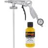 imageCustom Shop Safety Yellow Urethane SprayOn Truck Bed Liner Kit and Custom Coat Spray Gun with Regulator 8 Liters