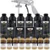 imageCustom Shop Shoreline Beige Urethane SprayOn Truck Bed Liner Kit and Custom Coat Spray Gun with Regulator 8 Liters