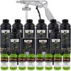 imageUPOL Raptor Lime Green Urethane SprayOn Truck Bed Liner Kit with Custom Coat Spray Gun with Regulator 8 Liters