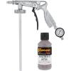 imageUPol Raptor Mesa Gray Urethane SprayOn Truck Bed Liner Kit and Custom Coat Spray Gun with Regulator 8 Liters