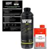 imageCUSTOM SHOP UPol Raptor Black Urethane SprayOn Truck Bed Liner 8 Quart Kit and Custom Coat Spray Gun with RegulatorBlack