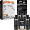 imageCUSTOM SHOP UPol Raptor Black Urethane SprayOn Truck Bed Liner 8 Quart Kit and Custom Coat Spray Gun with RegulatorTintable