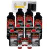 imageCustom Coat Blood Red 1 Gallon Urethane RollOn BrushOn or SprayOn Truck Bed Liner Kit with Roller and Brush Applicator Kit  Easy Mixing Shake Shoot  Textured Car Auto Protective Coating