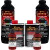 imageCustom Coat Blood Red 2 Quart 12 Gallon Urethane SprayOn Truck Bed Liner Kit  Easy Mixing Just Shake Shoot  Durable Textured Protective Coating Prevent Stop Rust  Car Auto Equipment