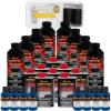 imageCustom Coat Blue Metallic 2 Gallon Urethane RollOn BrushOn or SprayOn Truck Bed Liner Kit with Roller and Brush Applicator Kit  Easy Mixing  Durable Textured Car Auto Protective Coating