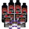 imageCustom Coat Bright Purple 1 Gallon Urethane SprayOn Truck Bed Liner Kit Easy Mixing Just Shake Shoot  Professional Durable Textured Protective Coating Prevent Stop Rust  Car Auto Equipment
