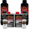 imageCustom Coat Bright White 2 Quart 12 Gallon Urethane SprayOn Truck Bed Liner Kit  Easy Mixing Just Shake Shoot  Durable Textured Protective Coating Prevent Stop Rust  Car Auto Equipment