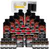 imageCustom Coat Charcoal Metallic 2 Gallon Urethane RollOn BrushOn or SprayOn Truck Bed Liner Kit with Roller and Brush Applicator Kit  Easy Mixing  Durable Textured Car Auto Protective Coating
