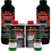imageCustom Coat Emerald Green 2 Quart 12 Gallon Urethane SprayOn Truck Bed Liner Kit  Easy Mixing Just Shake Shoot  Durable Textured Protective Coating Prevent Stop Rust  Car Auto Equipment