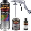 imageCustom Coat Federal Standard Color  34052 USMC Dark Olive Drab T71 Urethane SprayOn Truck Bed Liner 1 Quart Kit with Spray Gun and Regulator  Durable Textured Protective Coating  Easy Mix