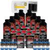 imageCustom Coat Reflex Blue 2 Gallon Urethane RollOn BrushOn or SprayOn Truck Bed Liner Kit with Roller and Brush Applicator Kit  Easy Mixing Durable Textured Car Auto Protective Coating