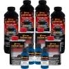 imageCustom Coat Safety Blue 1 Gallon Urethane SprayOn Truck Bed Liner Kit Easy Mixing Just Shake Shoot  Professional Durable Textured Protective Coating Prevent Stop Rust  Car Auto Equipment