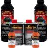 imageCustom Coat Safety Orange 2 Quart 12 Gallon Urethane SprayOn Truck Bed Liner Kit  Easy Mixing Just Shake Shoot  Durable Textured Protective Coating Prevent Stop Rust  Car Auto Equipment