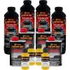 imageCustom Coat Safety Yellow 1 Gallon Urethane SprayOn Truck Bed Liner Kit Easy Mixing Just Shake Shoot  Professional Durable Textured Protective Coating Prevent Stop Rust  Car Auto Equipment