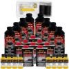 imageCustom Coat Safety Yellow 2 Gallon Urethane RollOn BrushOn or SprayOn Truck Bed Liner Kit with Roller and Brush Applicator Kit  Easy Mixing  Durable Textured Car Auto Protective Coating