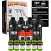 imageCustom Shop Lime Green Urethane SprayOn Truck Bed Liner Kit and Custom Coat Spray Gun with Regulator 6 Liters